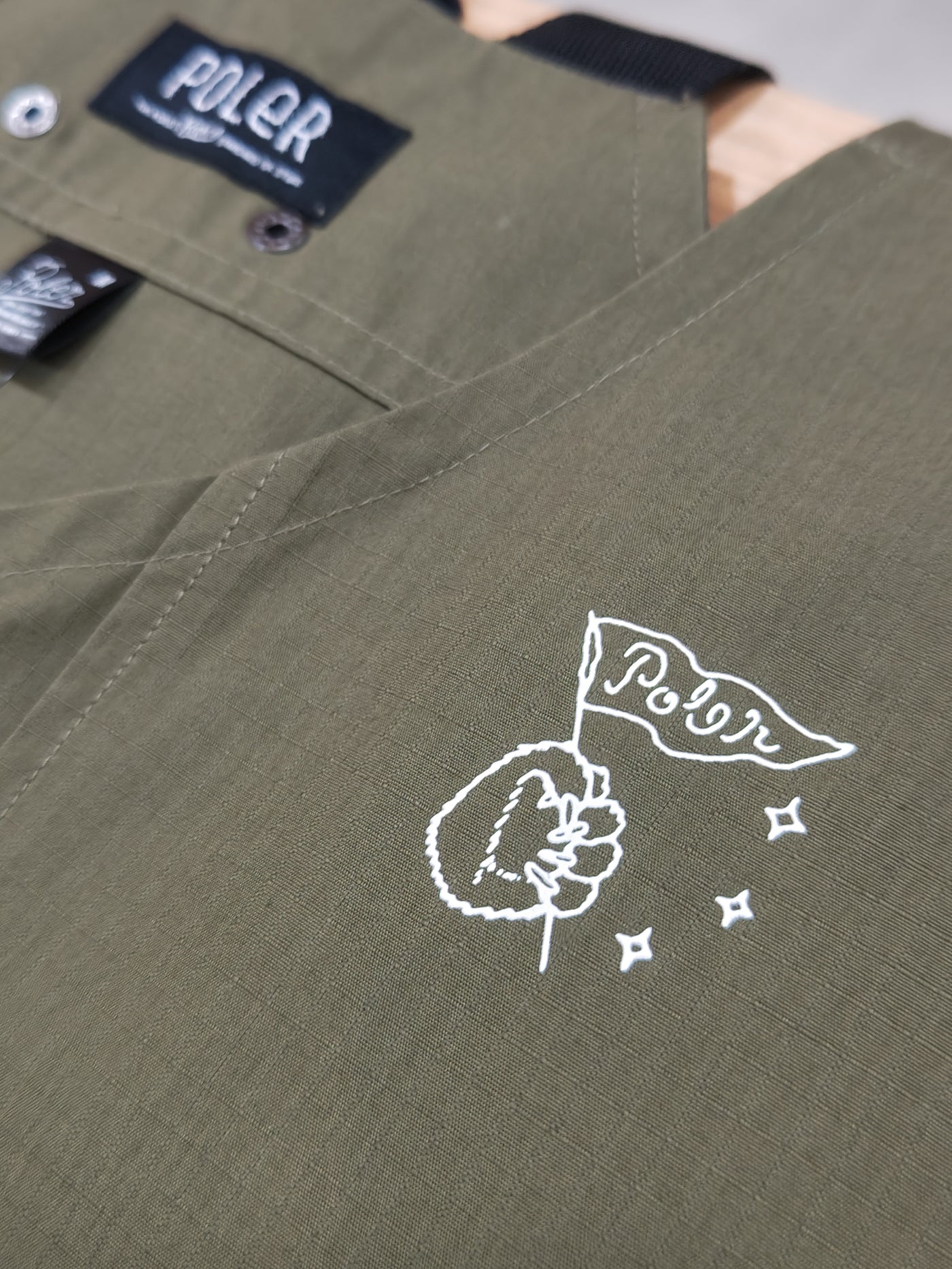 【POLeR】CT RIP POCKET VEST