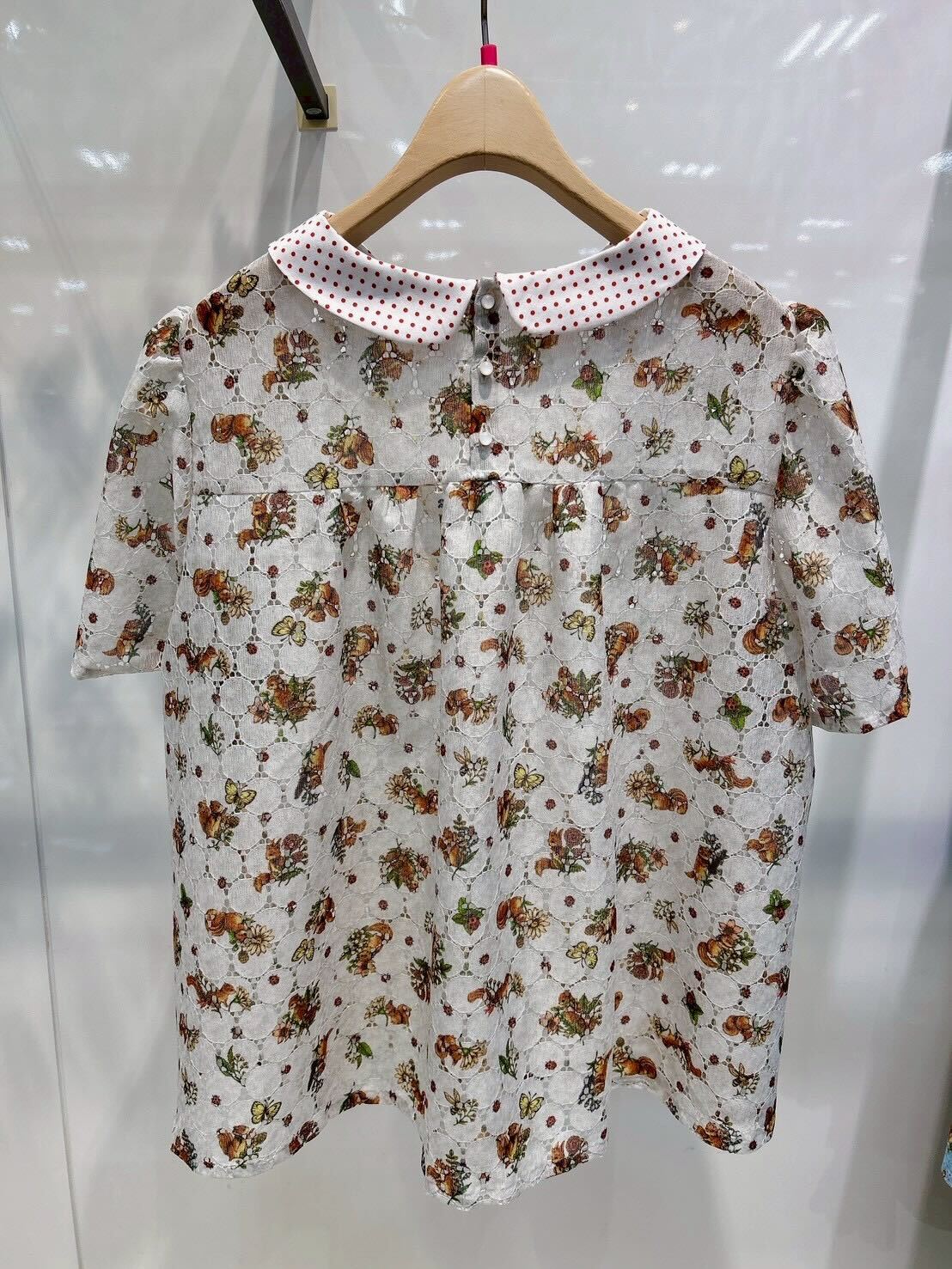 yukiemon | リス図鑑ブラウス【5670230】3Lサイズ 2025nekoneko day