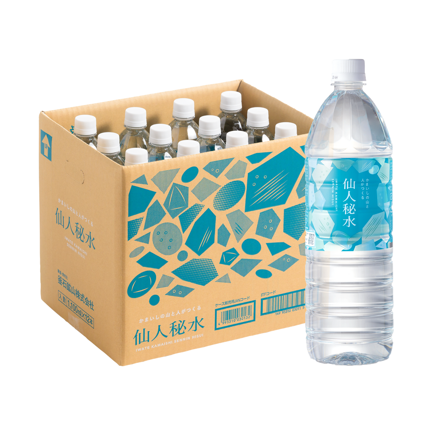 仙人秘水 1,100ml12本入り