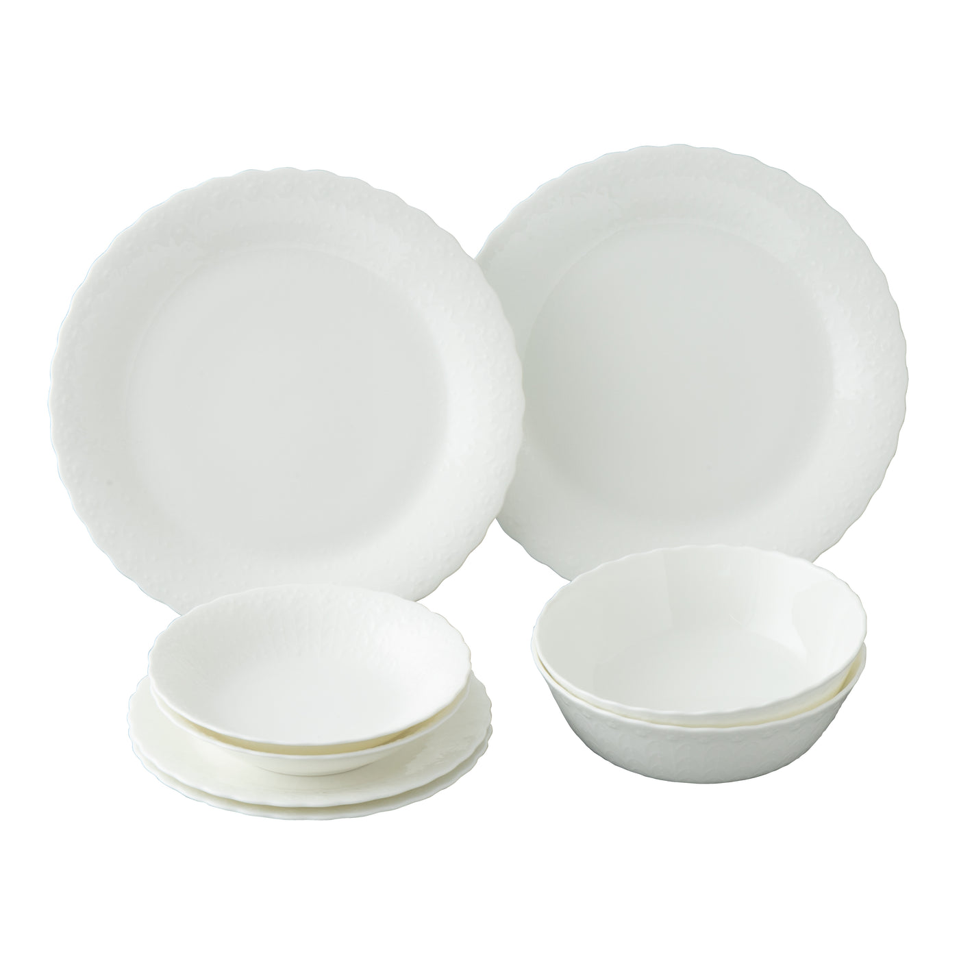 【陶器-1】ナルミ　シルキーホワイトセット【2026福袋先行予約販売】