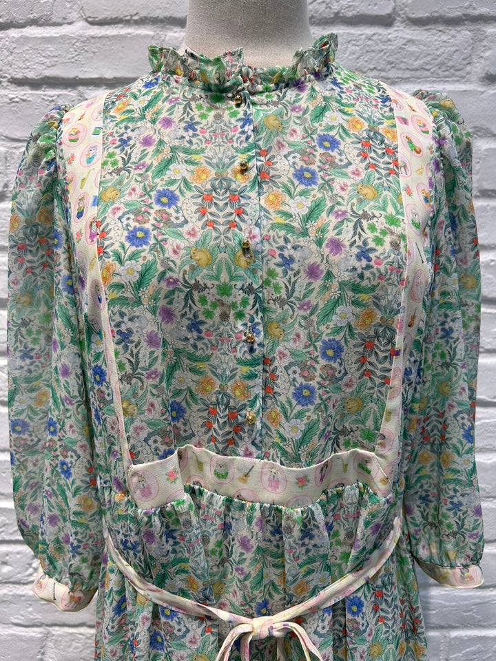 yukiemon | 2024春テキスタイルワンピースMサイズ 【4110160】2024