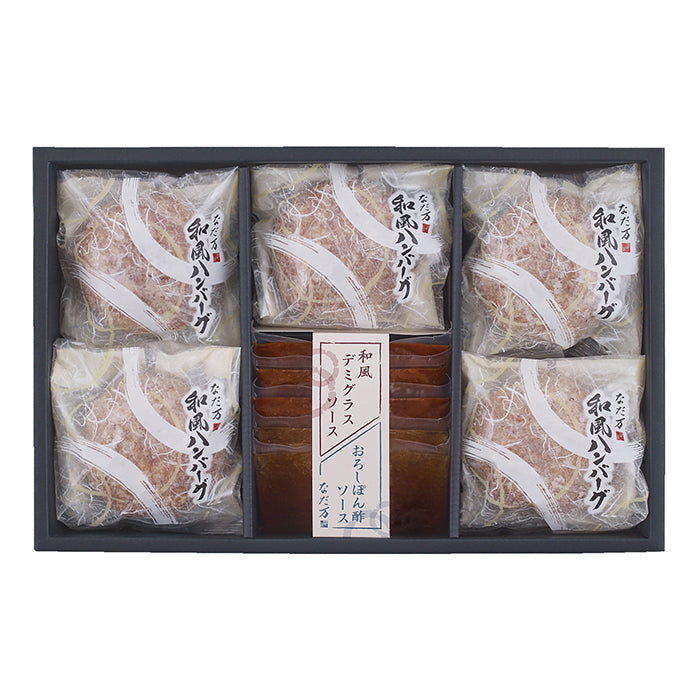 03-02 なだ万 レンジで簡単！ 和風ハンバーグ F257