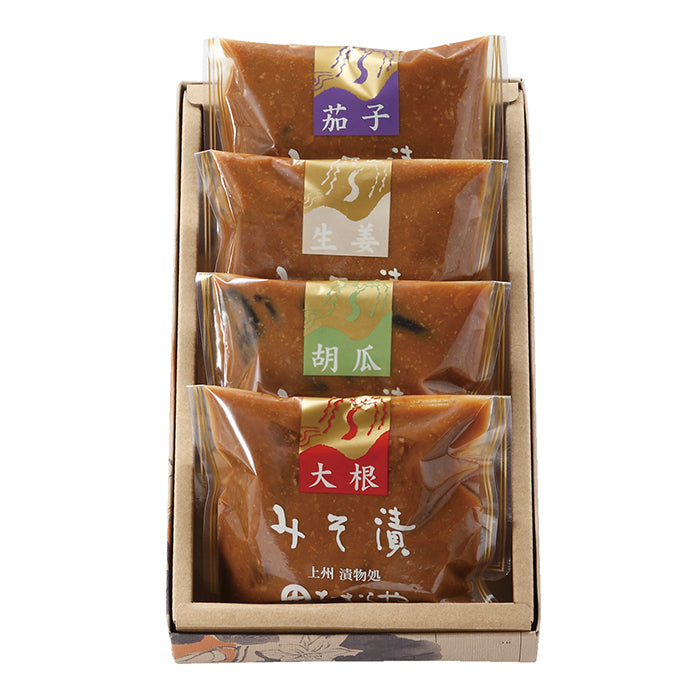 04-07 〈群馬県前橋〉 たむらやみそ漬け詰合せ F507