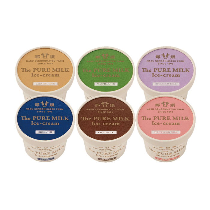10-04 千本松牧場 PureMilkアイス6個 F512