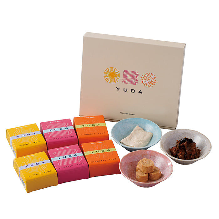 12-04 ミツトヨフーズ ゆばYUBA 3種詰合せ 6箱入 FE91