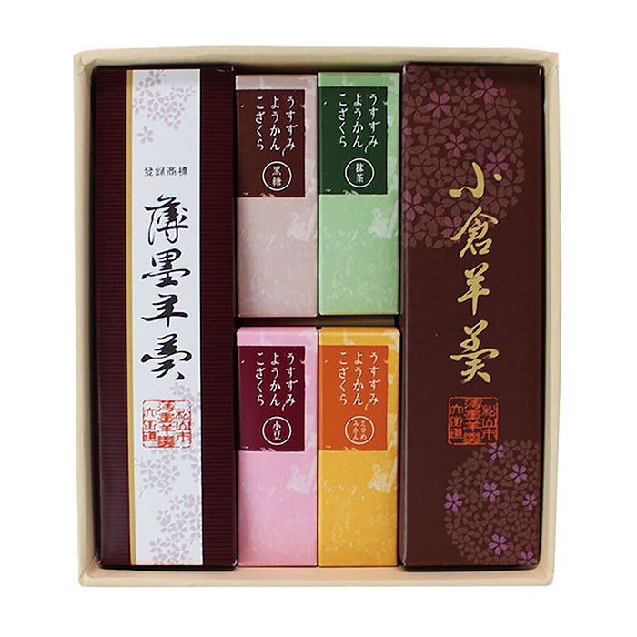 18-04 薄墨羊羹 薄墨羊羹こざくら詰合せ F799