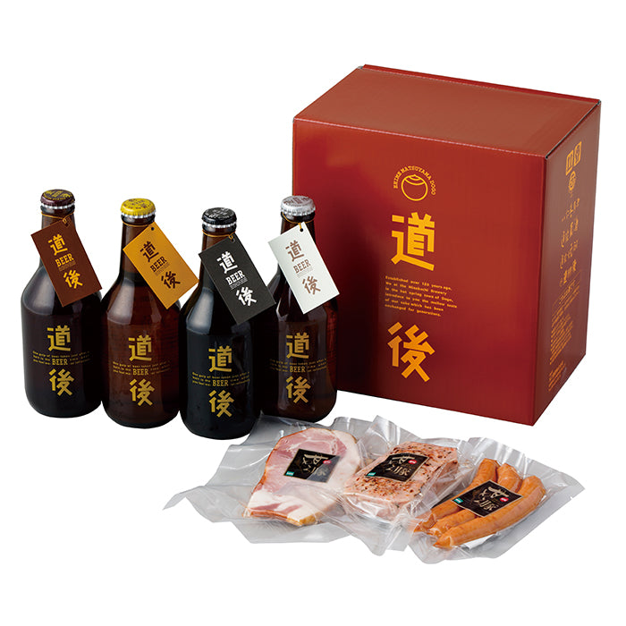 18-07 水口酒造 道後ビール・愛媛甘とろ豚セット F804