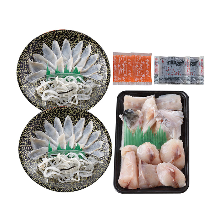 20-07 天然ふく刺身とふくちりセット F331