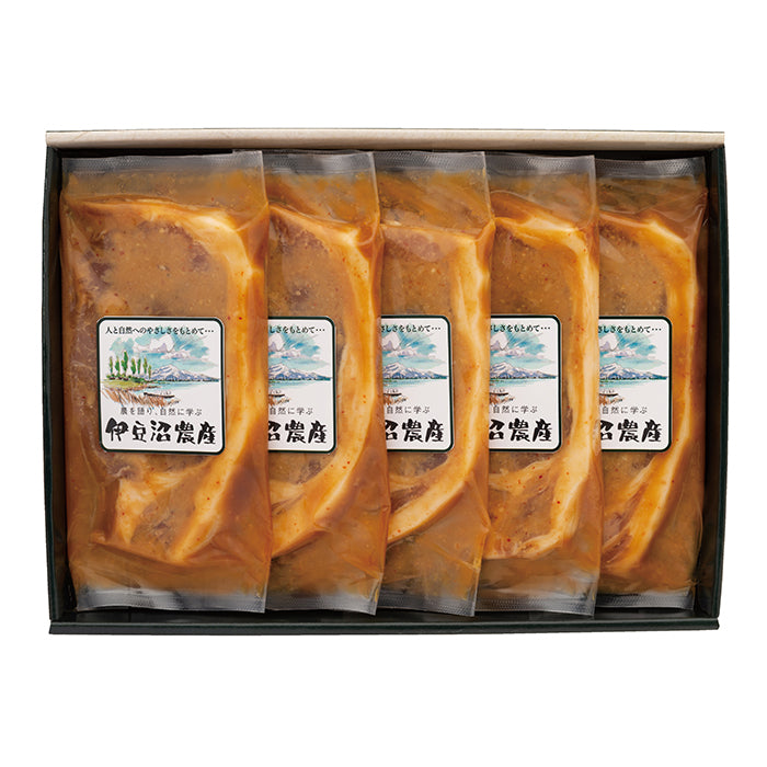 23-05 伊豆沼農産 宮城県産豚ロース味噌漬け F521