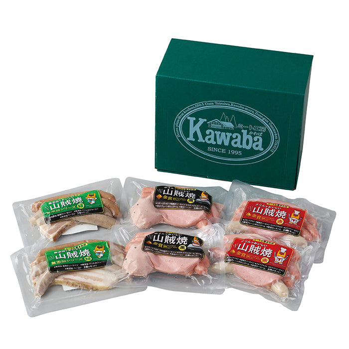 23-09 〈群馬川場村〉ミート工房かわば ライブの山賊焼パーティーセット F488