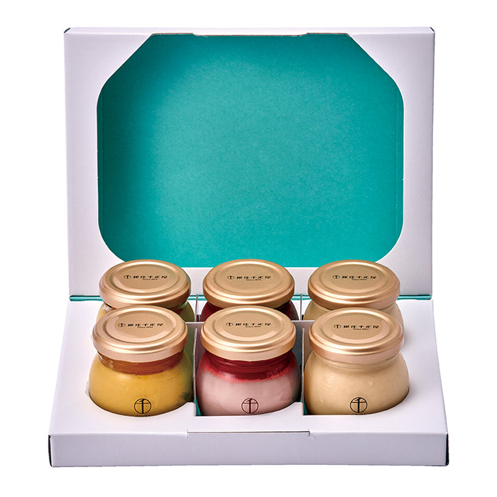 30-09 銀座千疋屋 銀座プリン詰合せ6個 F374