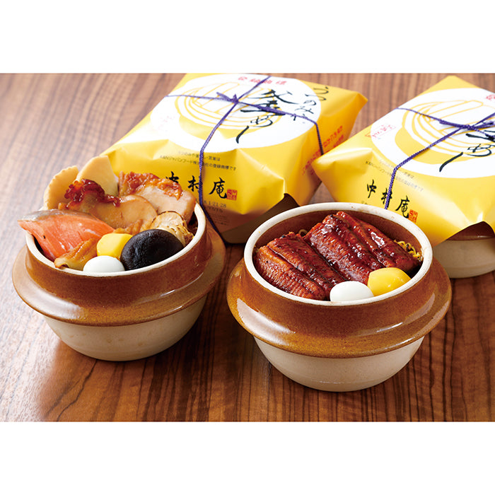 38-07 中村庵 冷凍うつのみや釜めし 2種セット（五目・うなぎ） F627