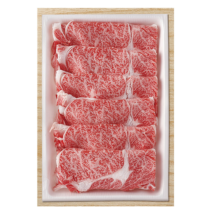 46-09 鹿児島県産 さつまビーフ 肩ロースしゃぶしゃぶ用 F055