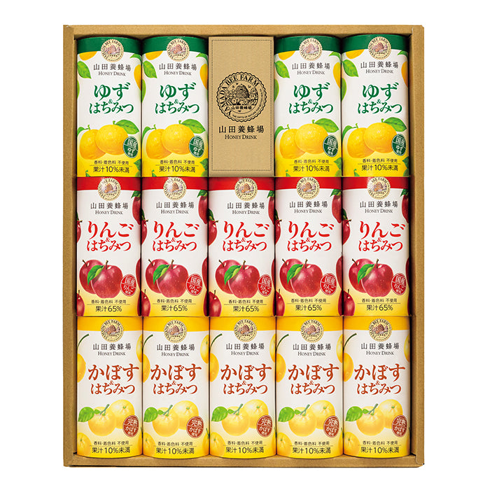 56-07 山田養蜂場 ハニードリンク3種詰合せ（14本） 5714