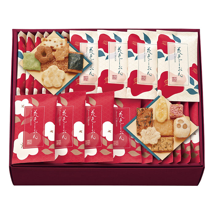 64-10 中央軒煎餅 花色しおん 冬 FF33