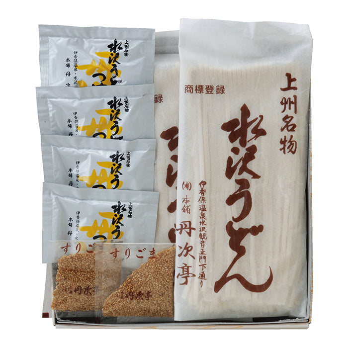 74-02 本舗丹次亭 水沢うどん詰合せ F489