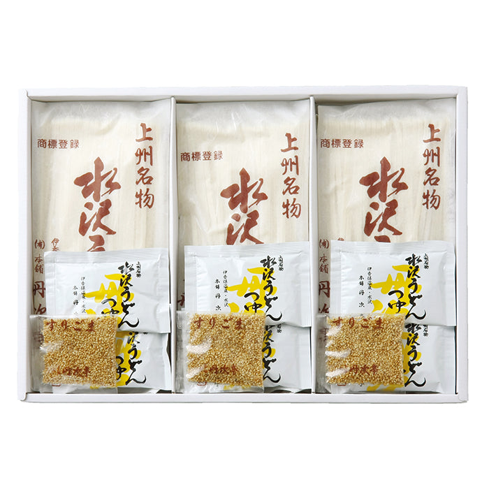 74-03 本舗丹次亭 水沢うどん詰合せ F490