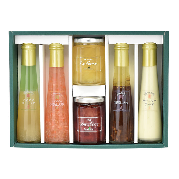 78-06 たかはたファーム ジャム２個・ドレッシング４本詰合せ FB40