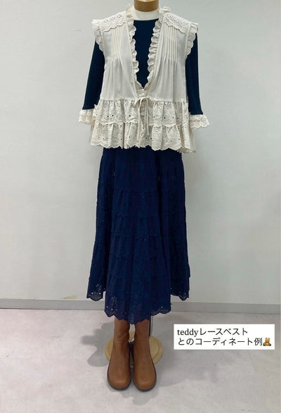 yukiemon | Teddyレース腹巻スカート【5665080】3Ｌサイズ 15th collection