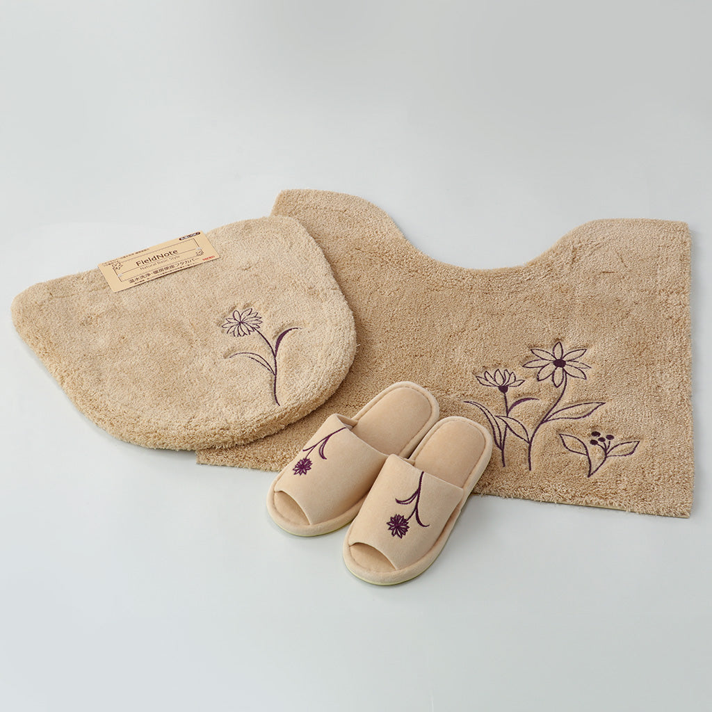 【寝具-35】【BToL】トイレタリー3点セットの福袋【温水暖房フタカバー・トイレマット・スリッパ】【2026福袋先行予約販売】