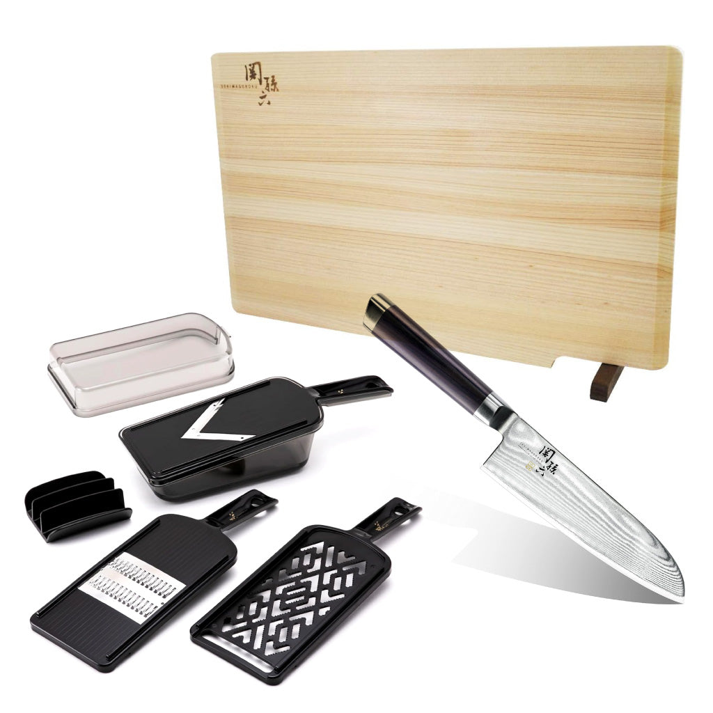 【キッチン-16】関孫六　包丁・まな板・調理機セット【2026福袋先行予約販売】