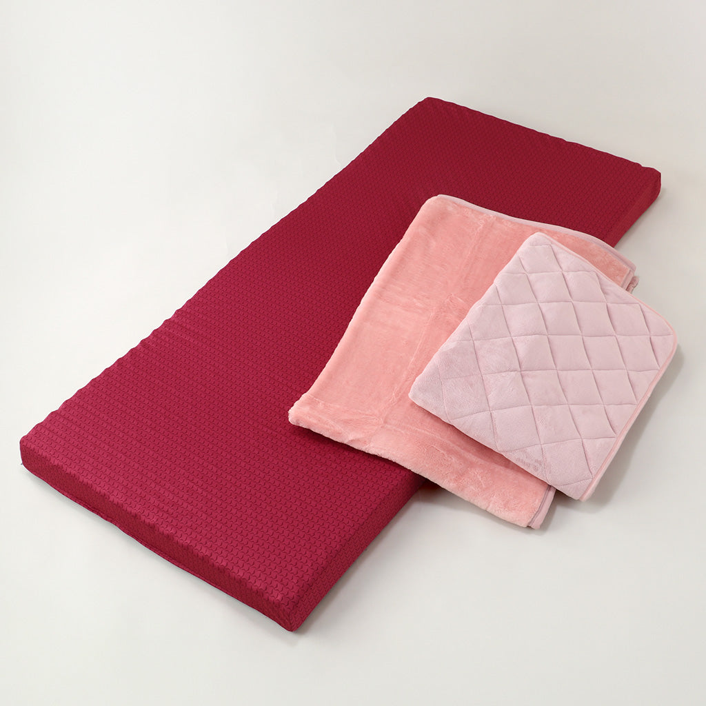 【寝具-6】【ロマンス】体圧分散敷きふとん(一体型)3点セットの福袋【あったか毛布・敷きパッド付き】【シングルサイズ】【2026福袋先行予約販売】