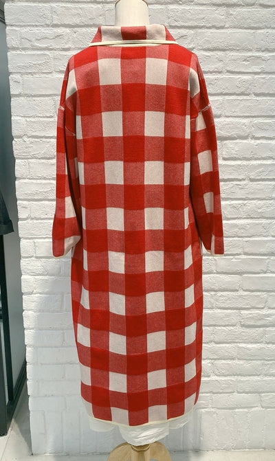 yukiemon | ギンガムたっぷりコート【5125010】Ｍサイズ 15th collection