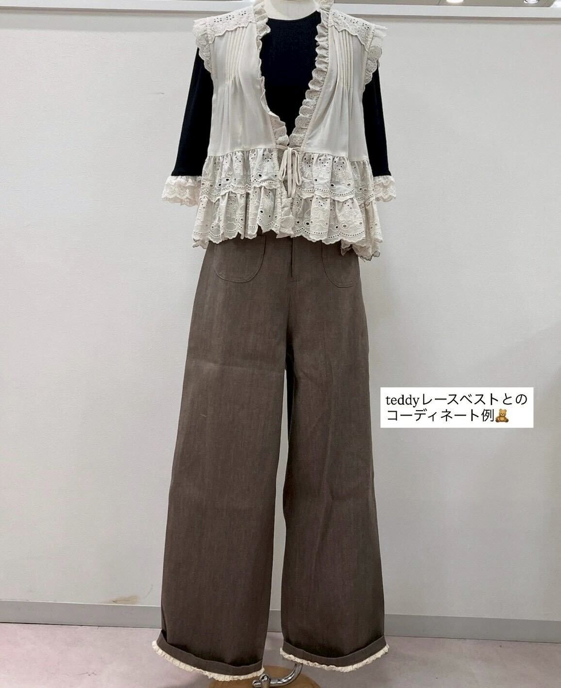 yukiemon | リボンチャームデニムパンツ【5145030】Ｍサイズ 15th collection