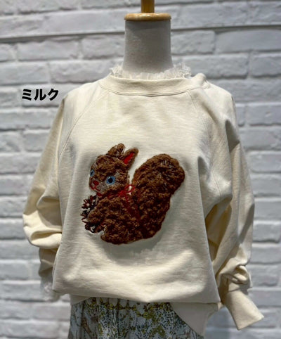 yukiemon |アップリケプルオーバーMサイズ【4185400】12th collection