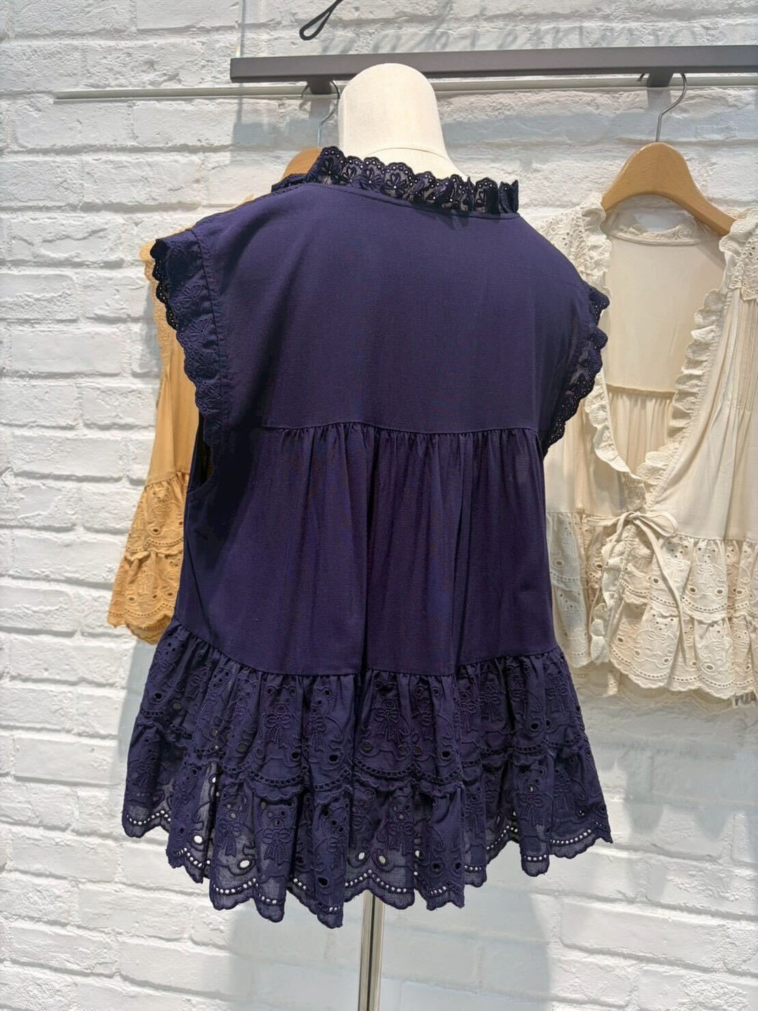 yukiemon | Teddyレースベスト【5675080】3Lサイズ 15th collection