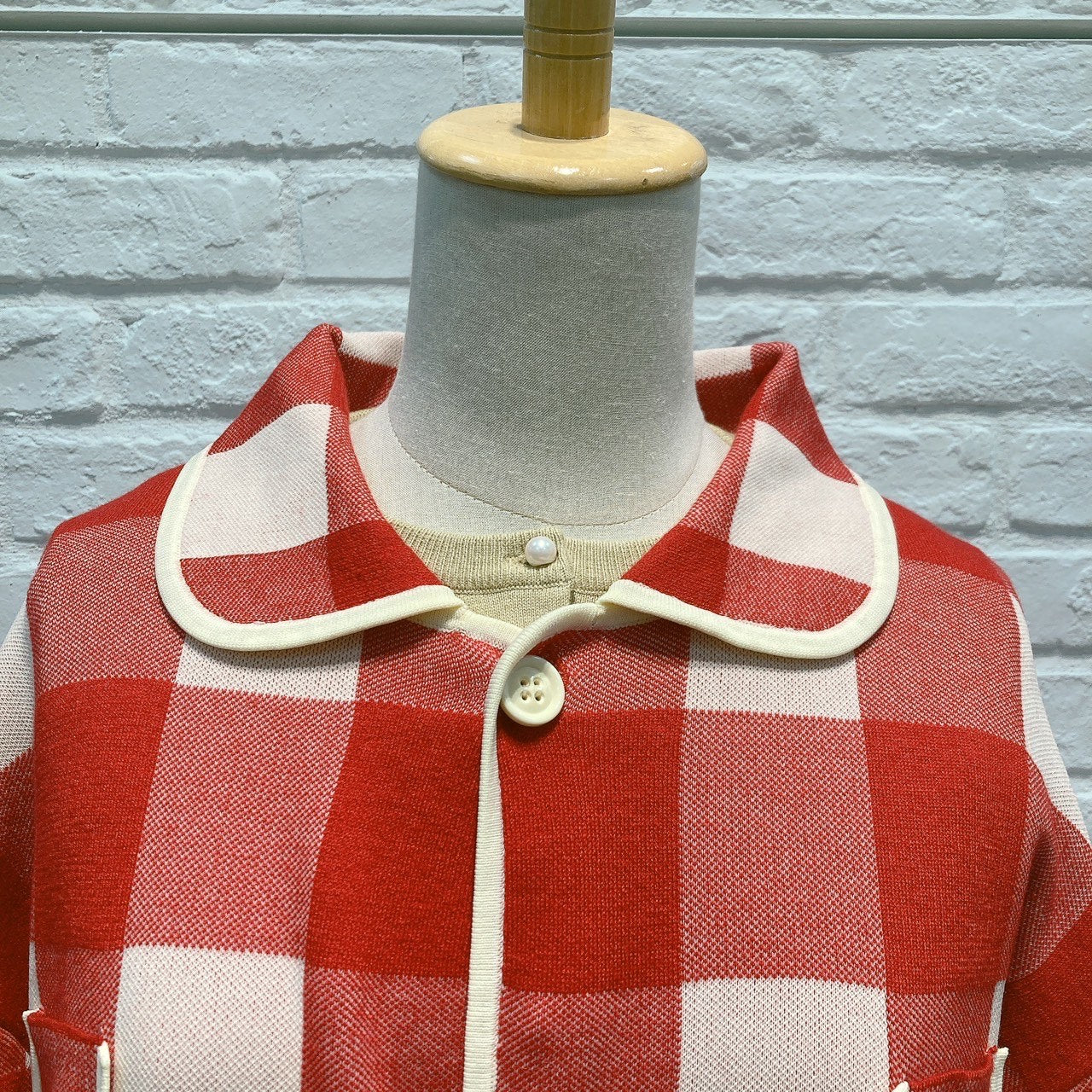 yukiemon | ギンガムたっぷりコート【5125010】Ｍサイズ 15th collection