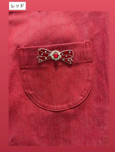 yukiemon | リボンチャームデニムパンツ【5645040】3Ｌサイズ 15th collection