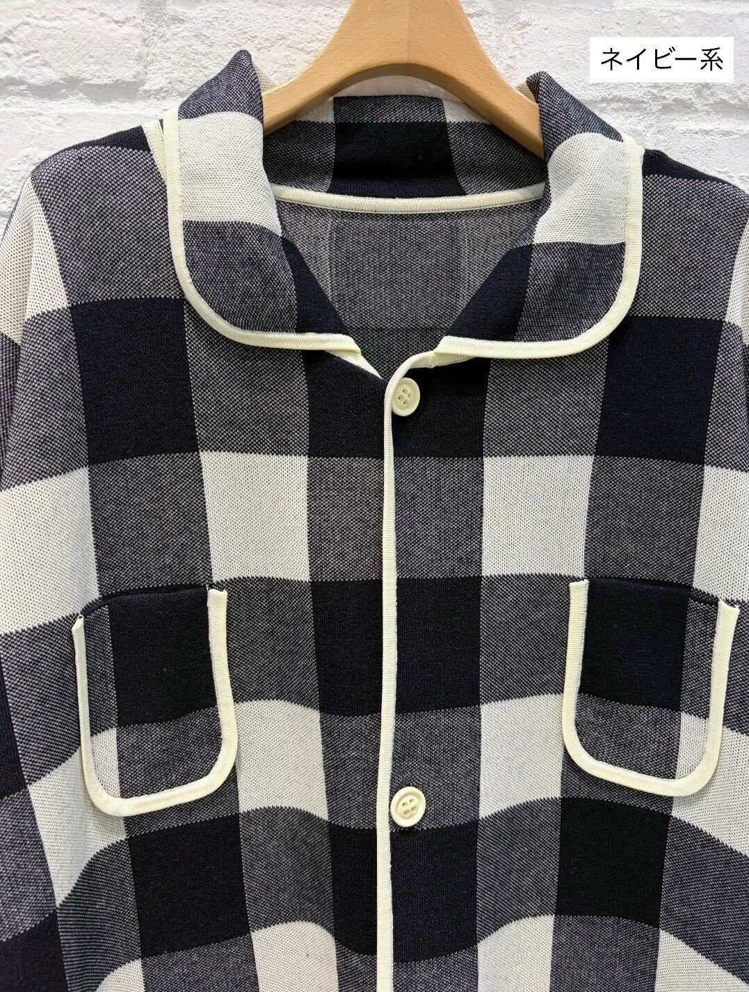 yukiemon | ギンガムたっぷりコート【5125010】Ｍサイズ 15th collection