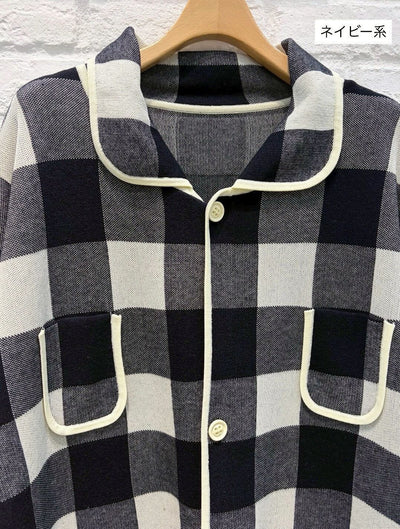 yukiemon | ギンガムたっぷりコート【5125010】Ｍサイズ 15th collection