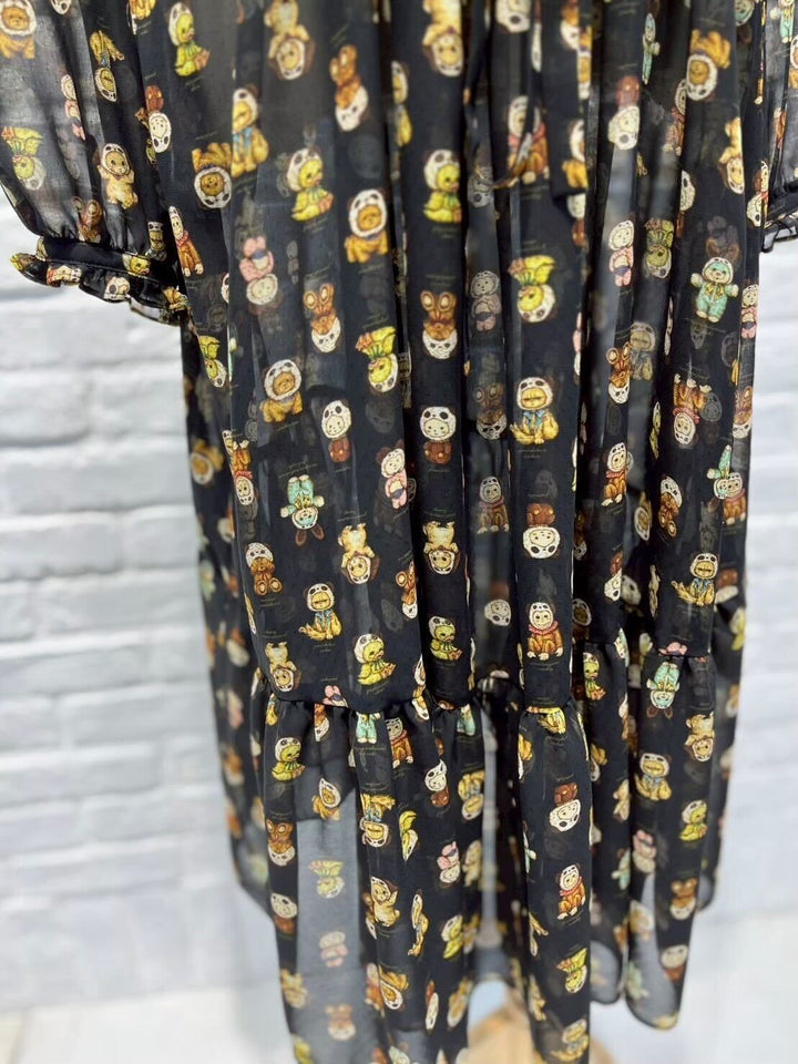 yukiemon 刺繍ワンピース　3L 大きいサイズ ユキエモン yukiemon フランシュリッペ へんてこ