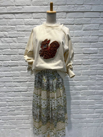yukiemon |アップリケプルオーバーMサイズ【4185400】12th collection