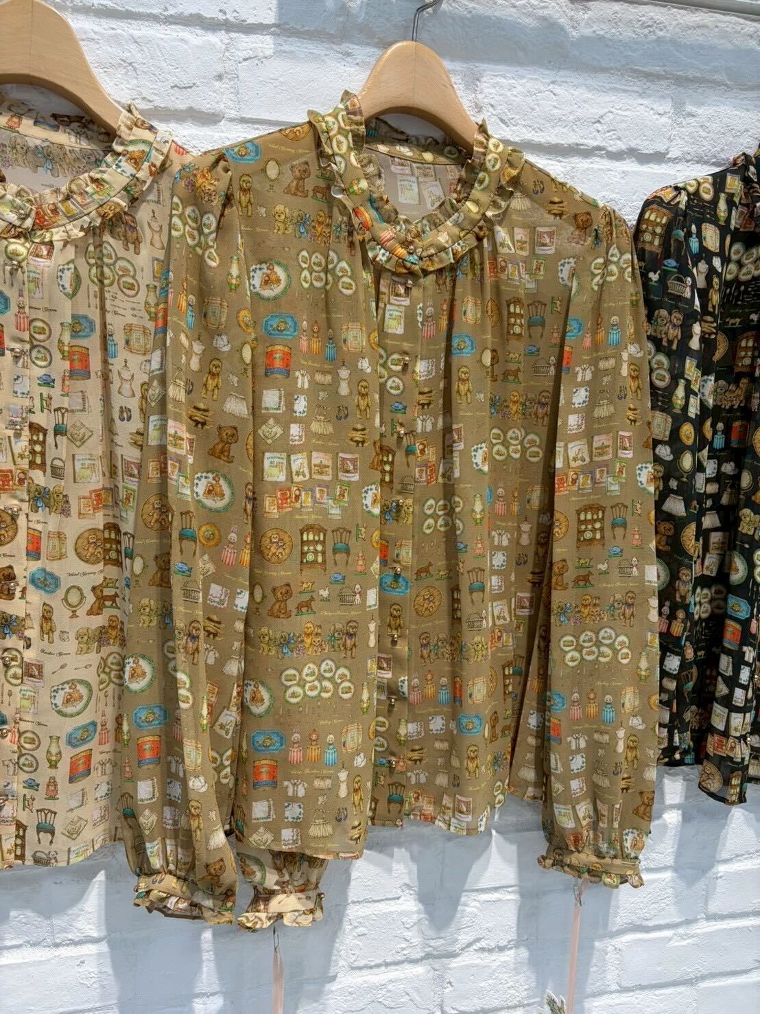 yukiemon | 蚤の市ブラウス【5175010】Mサイズ 15th collection