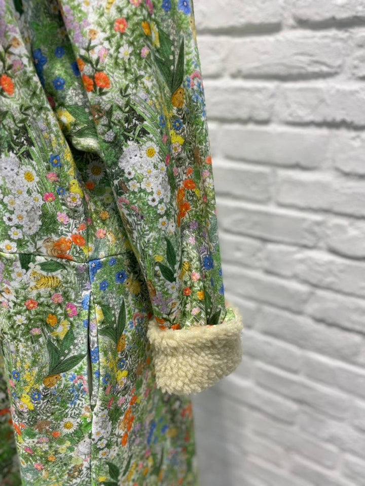 美品＊yukiemon＊3L＊ボタニカルスウェットワンピース