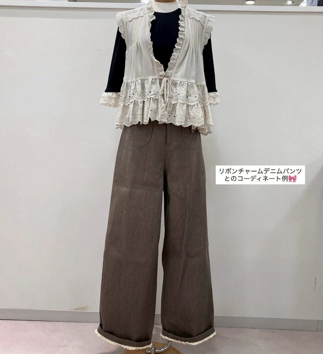 yukiemon | Teddyレースベスト【5675080】3Lサイズ 15th collection