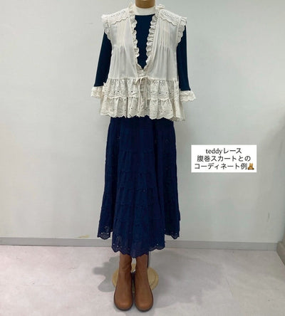yukiemon | Teddyレースベスト【5175070】Mサイズ 15th collection