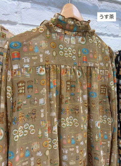 yukiemon | 蚤の市ブラウス【5675020】3Ｌサイズ 15th collection