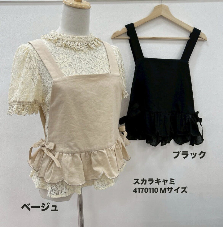 yukiemon テキスタイルキャップ リボンボーダー柄 ユキエモン yukiemon