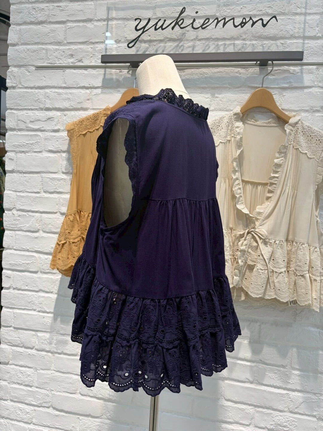 yukiemon | Teddyレースベスト【5675080】3Lサイズ 15th collection