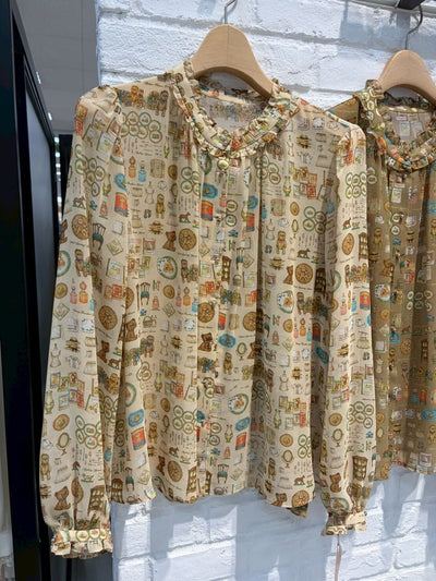 yukiemon | 蚤の市ブラウス【5675020】3Ｌサイズ 15th collection