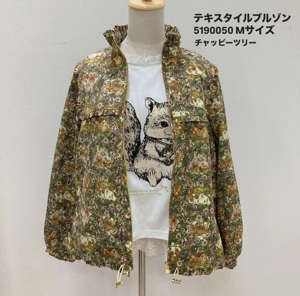 yukiemon | テキスタイルブルゾンMサイズ【5190050】13th collection