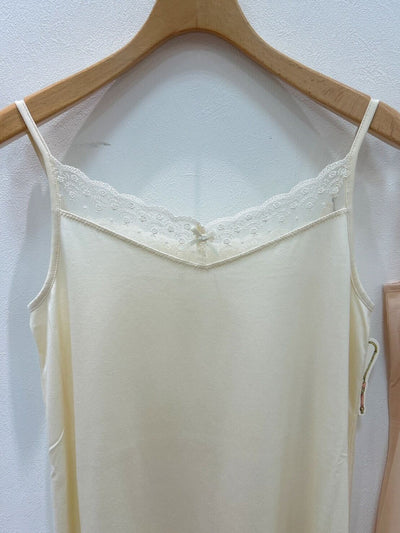 yukiemon | Aライン裾レースキャミワンピ【5110430】Mサイズ