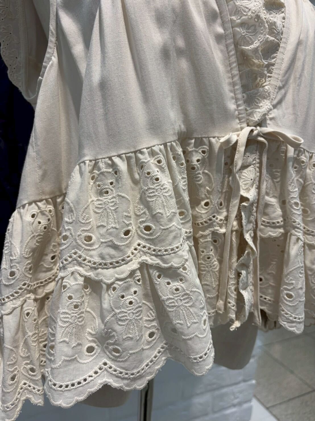 yukiemon | Teddyレースベスト【5675080】3Ｌサイズ 15th collection