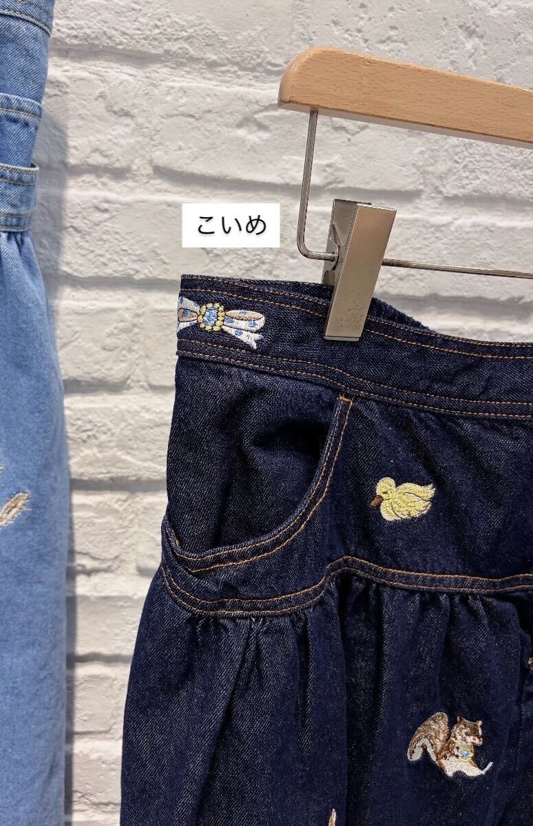 yukiemon | fortune刺繍デニムスカート【6660260】 – 福田屋オンライン
