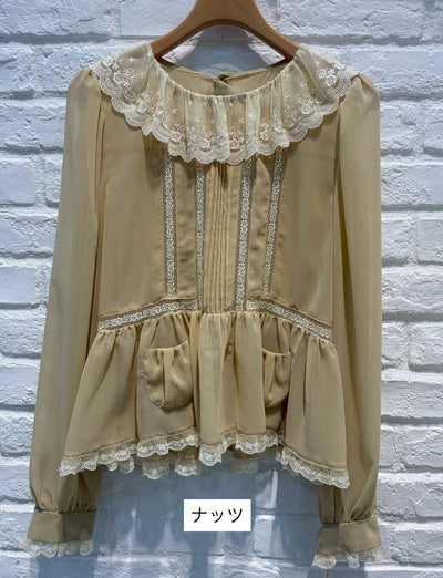 yukiemon | ボンボンブラウス【5175050】Ｍサイズ 15th collection