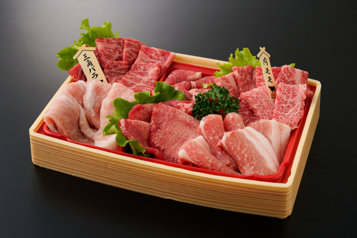 【店頭お受取り】国産牛入り焼肉セット６点盛